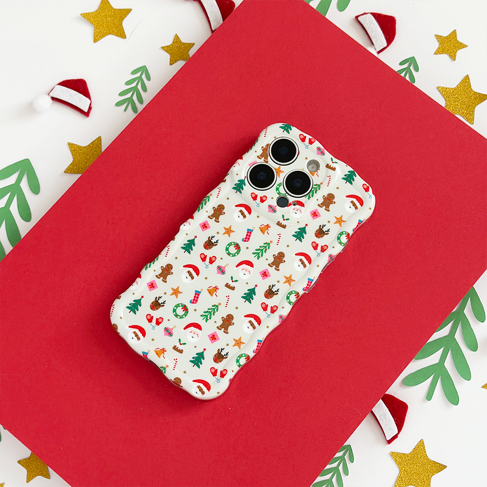 Wavy Phone Case - Christmas Party