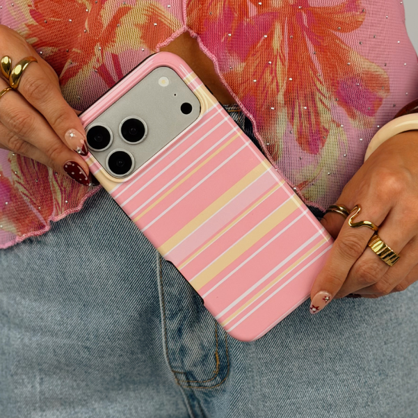 Tough Phone Case - Retro Stripes Ashley