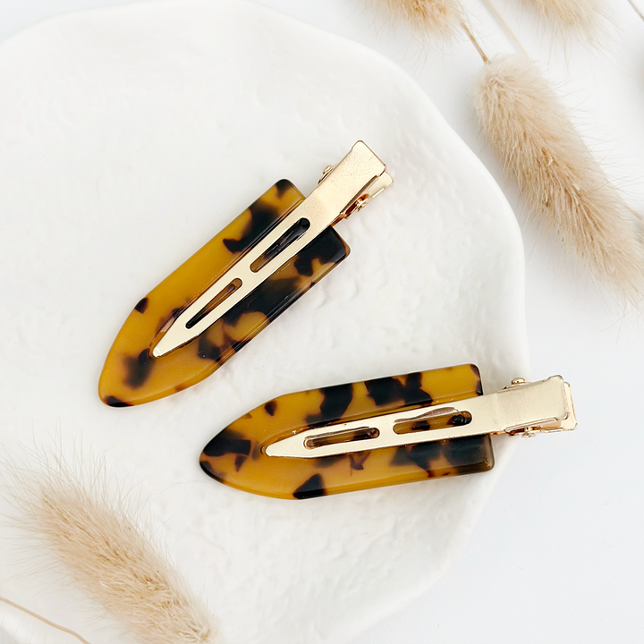 Creaseless Hair Clips - Tortoiseshell