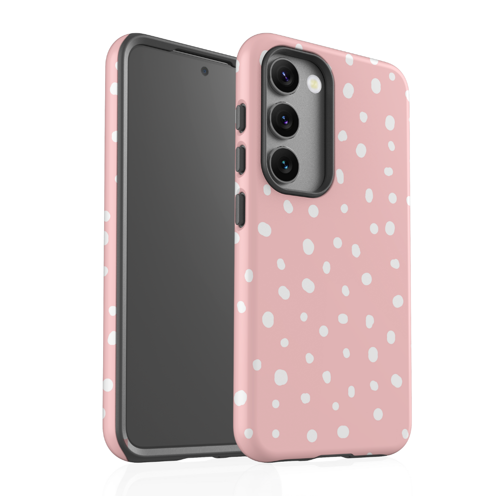 Samsung Phone Case - Pink Spots