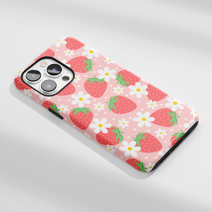 Tough Phone Case - Berry Cute Strawberry
