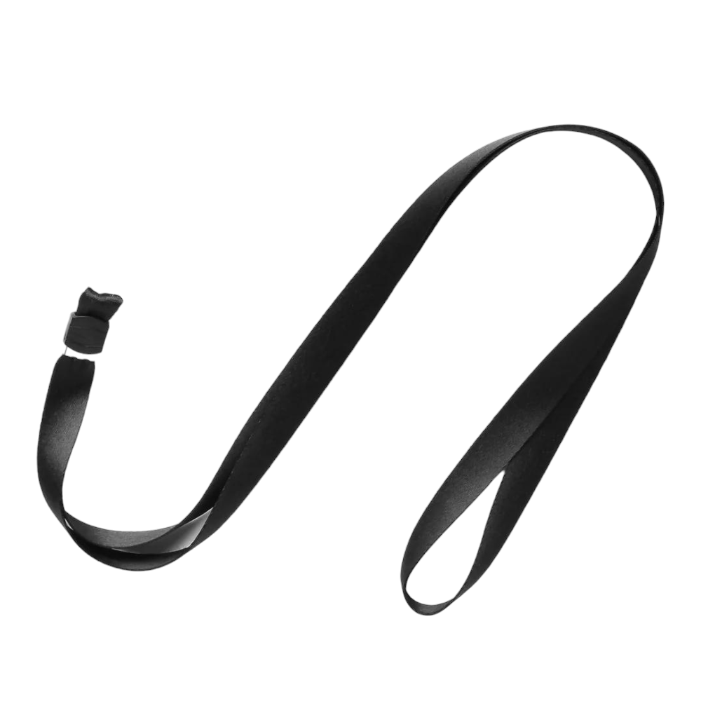 Lanyard - Plain Black – Coconut Lane