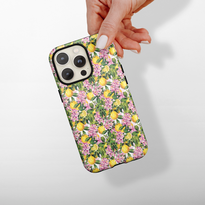 Tough MagSafe® Phone Case - Floral Lemon