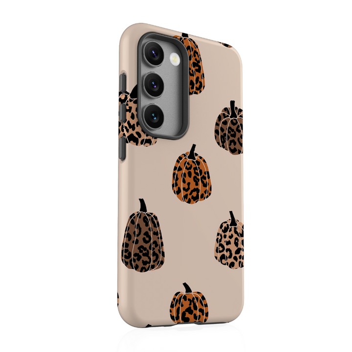 Samsung Phone Case - Leopard Pumpkins