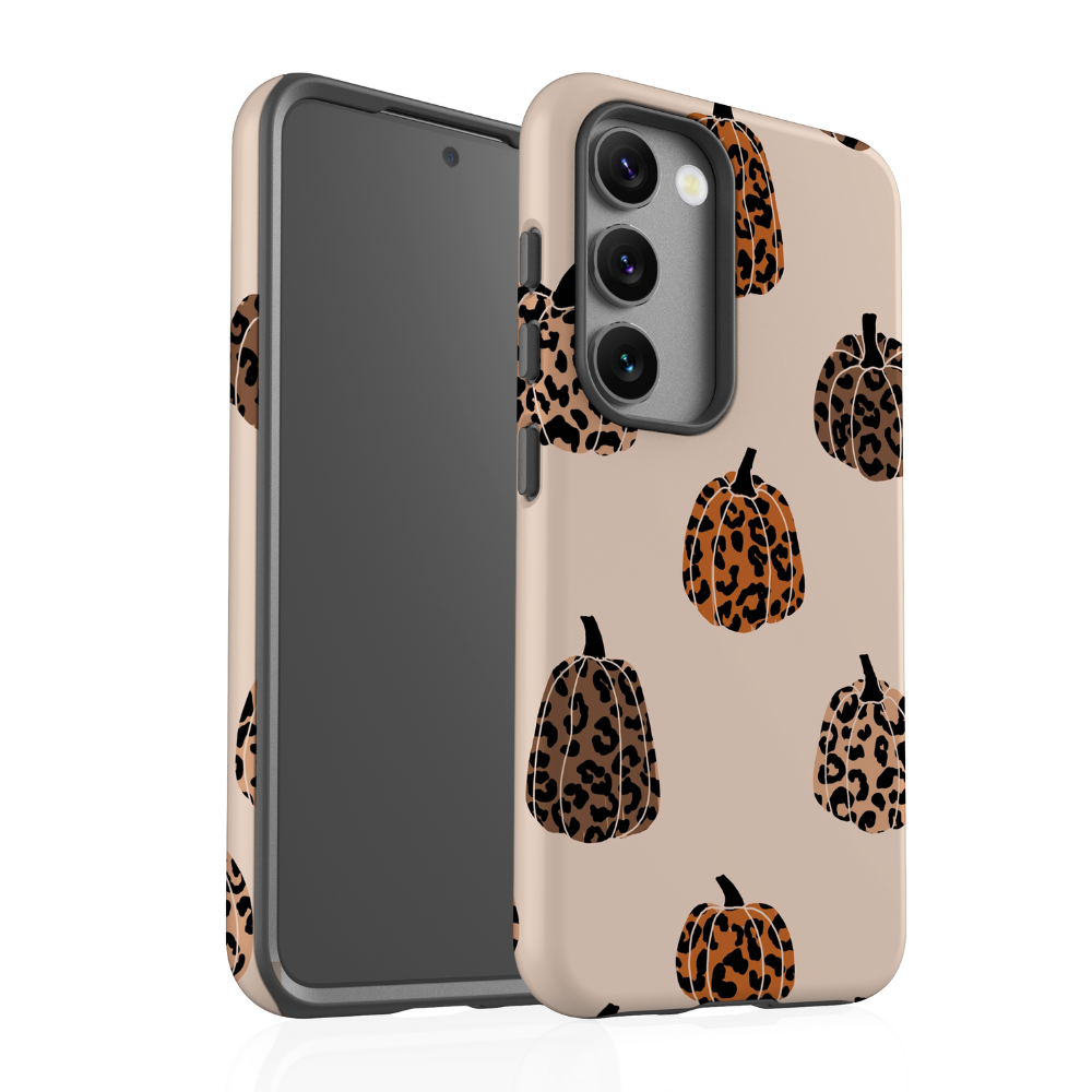 Samsung Phone Case - Leopard Pumpkins