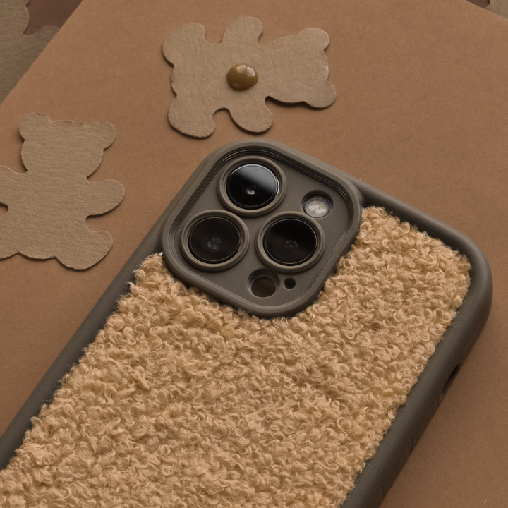 Cosy Teddy Phone Case - Salted Caramel