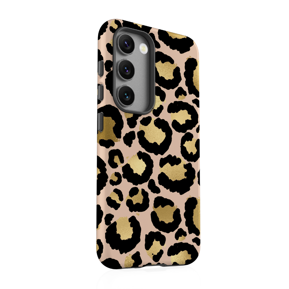 Samsung Phone Case - Gold Leopard