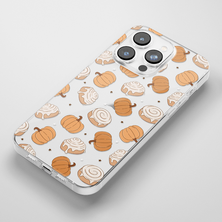 Clear Phone Case - Cinnamon Buns