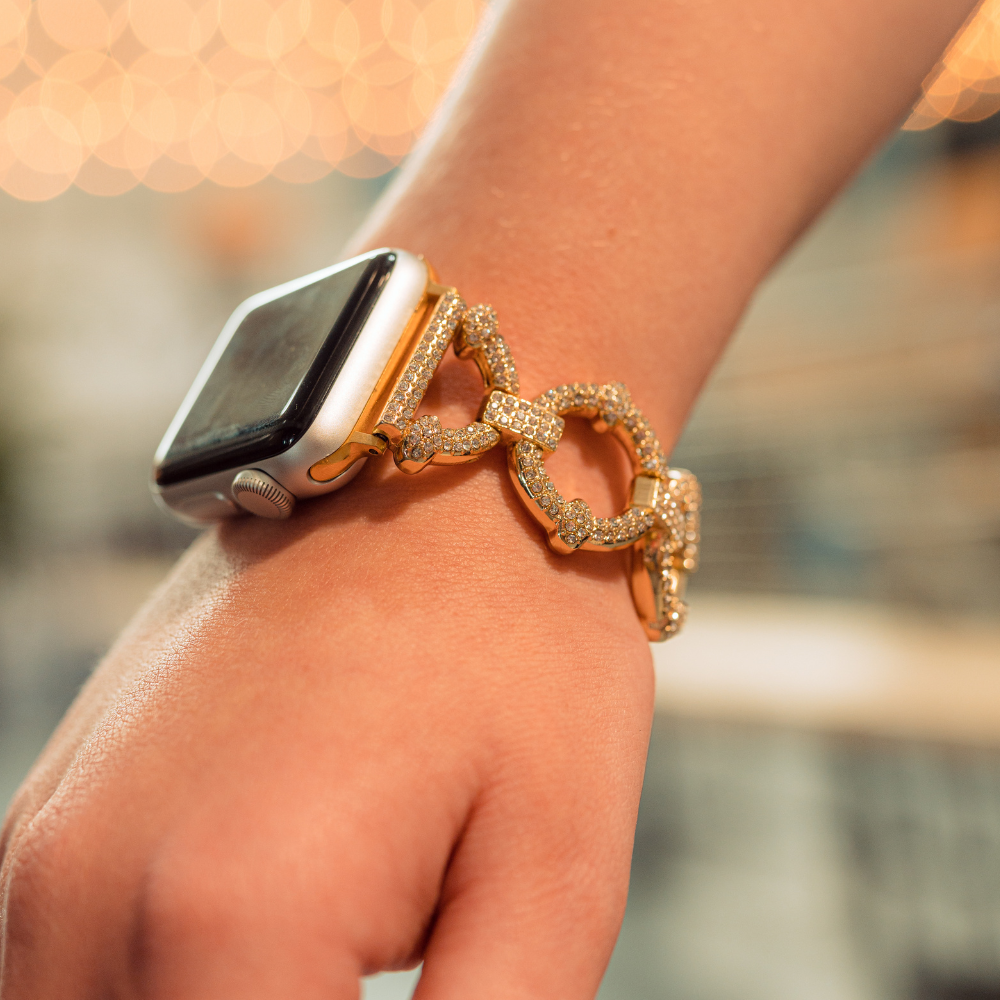 Bracelet apple watch rose 2025 gold