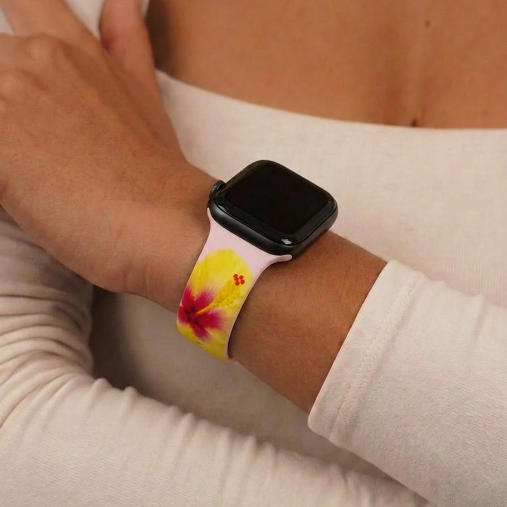 Hibiscus Crush Watch Strap studio image