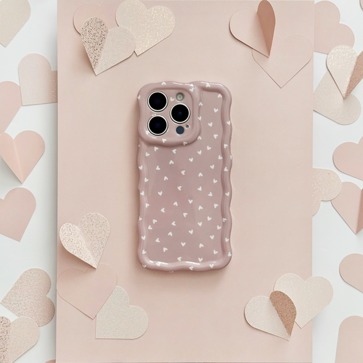 Wavy Phone Case - Chai Hearts