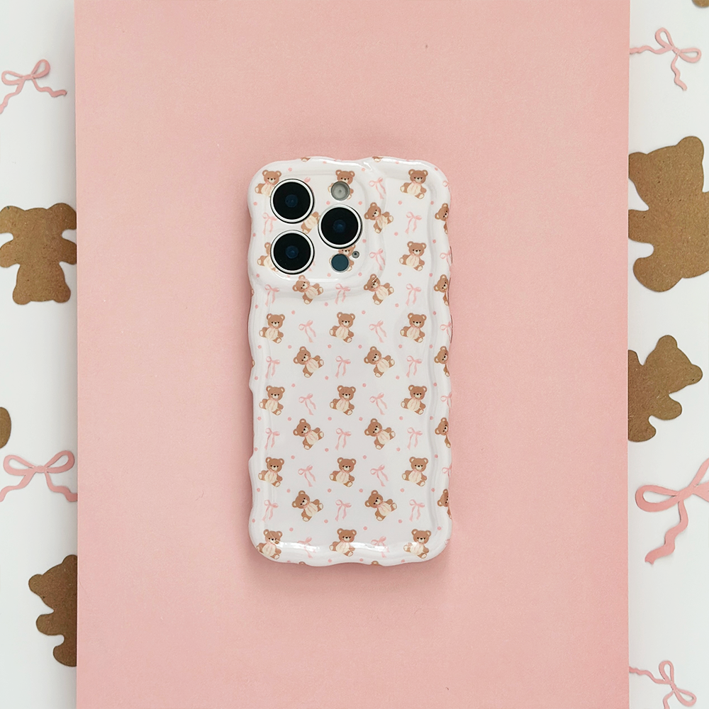 NEW - Wavy Phone Case - Thea Teddy