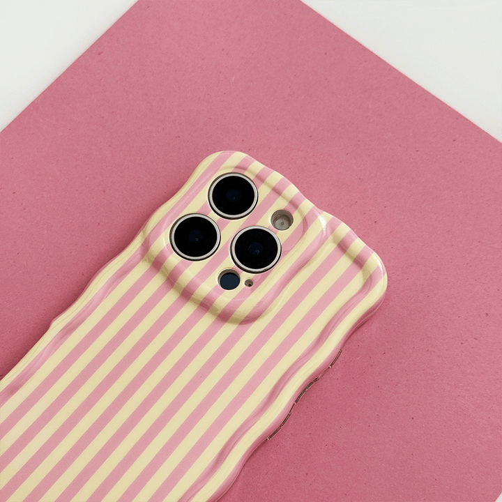 Wavy Phone Case - Pink Lemonade