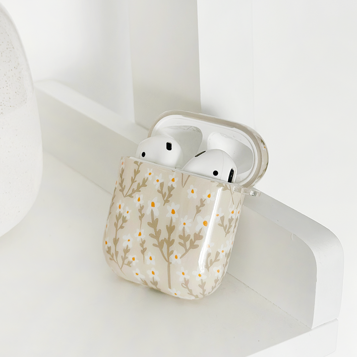 Airpods Case - Nude Flowers