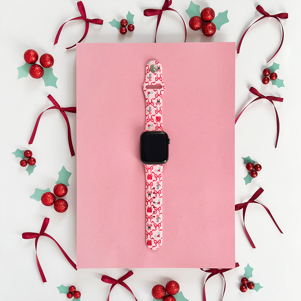 Christmas Kisses Apple Watch Strap