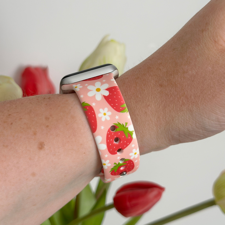 Berry Cute Strawberry Apple Watch Strap