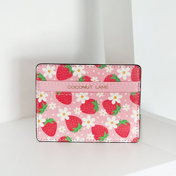 Berry Cute Strawberry Card Holder