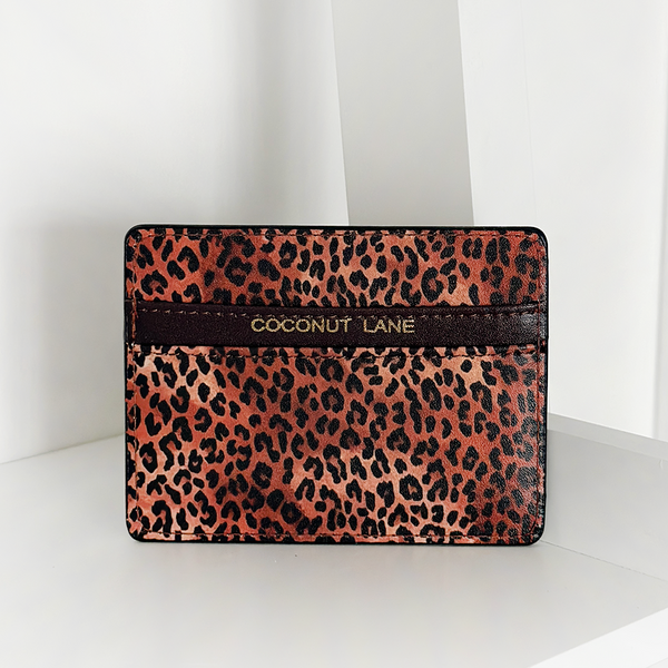 Leopard Card Holder – Coconut Lane