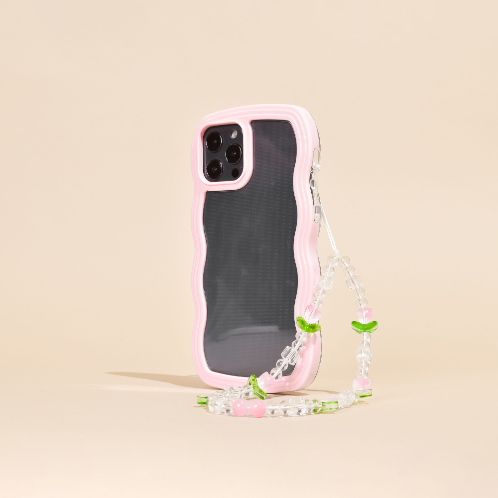 Beaded Phone Strap - Cute Tulips | Phone Charm | Coconut Lane