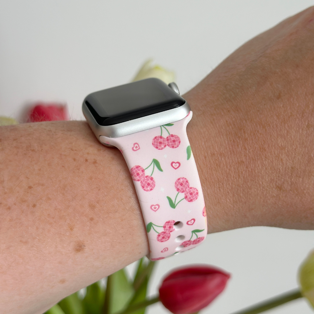 Disco Cherries Apple Watch Strap