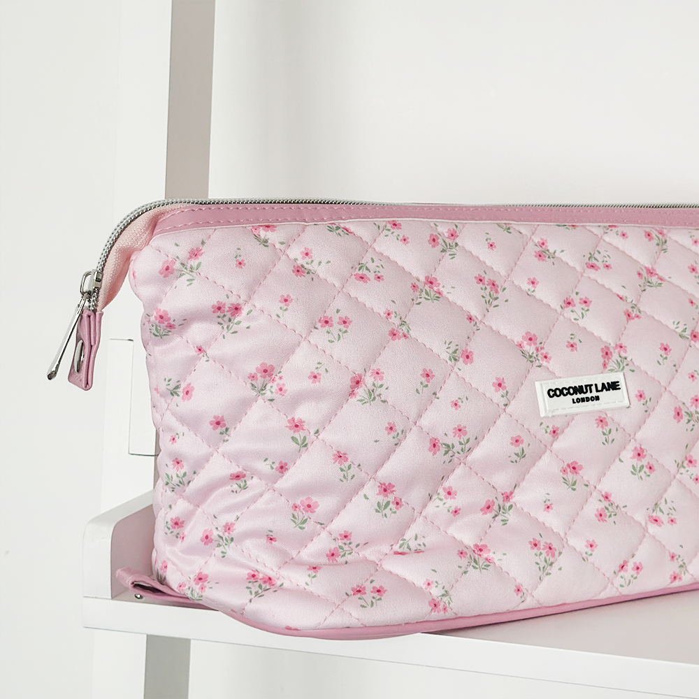 Magic Lifestyle Pouch - Quilted Ditsy Floral Pink