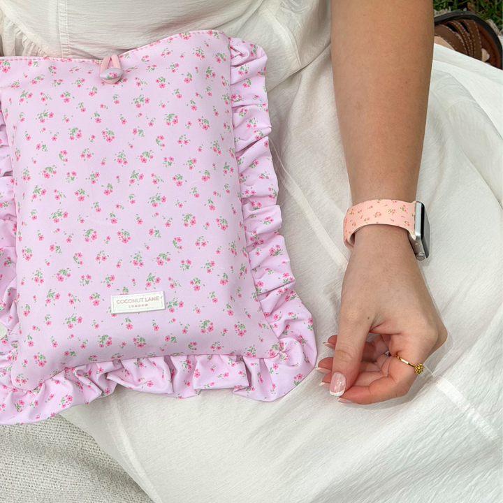 Ditsy Floral Pink Watch Strap