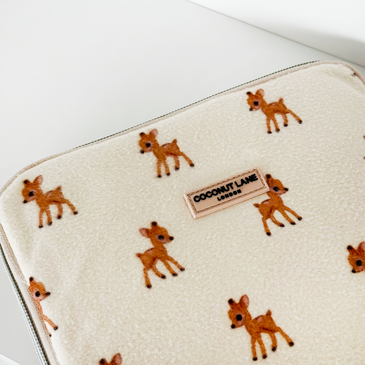 Fleecy Fawn iPad Sleeve
