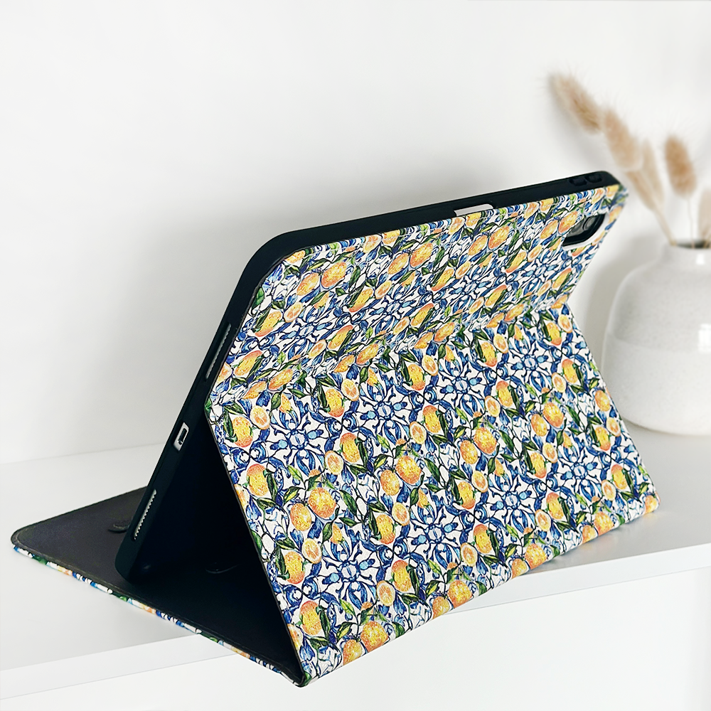 Amalfi Lemon iPad Case