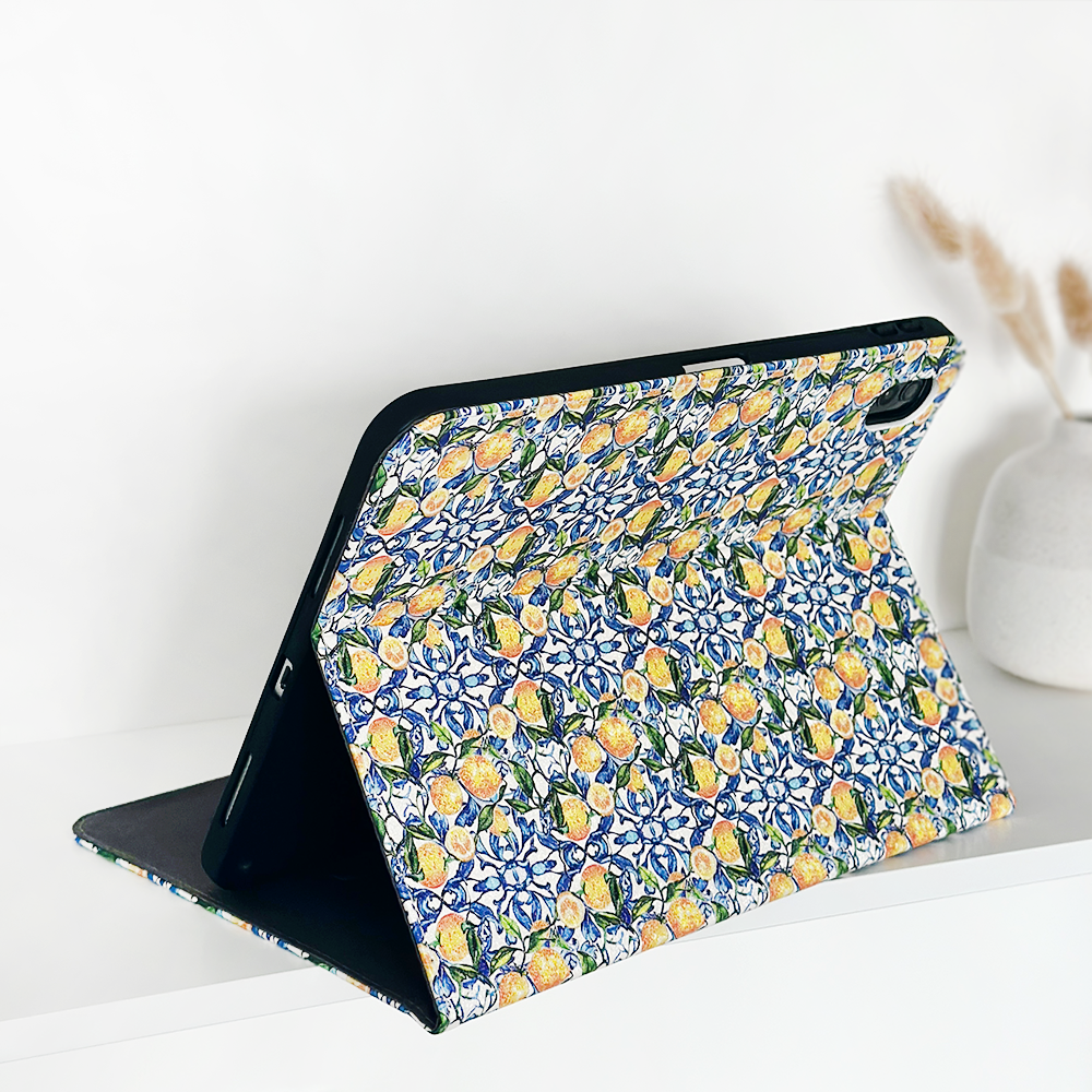 Amalfi Lemon iPad Case