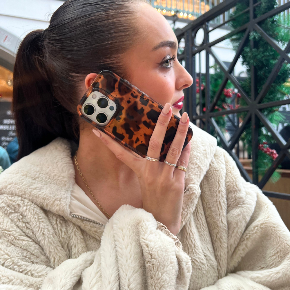 NEW - Leopard Tort Phone Case