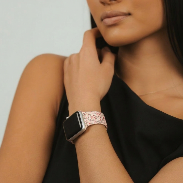 Peony Bow Apple Watch Strap