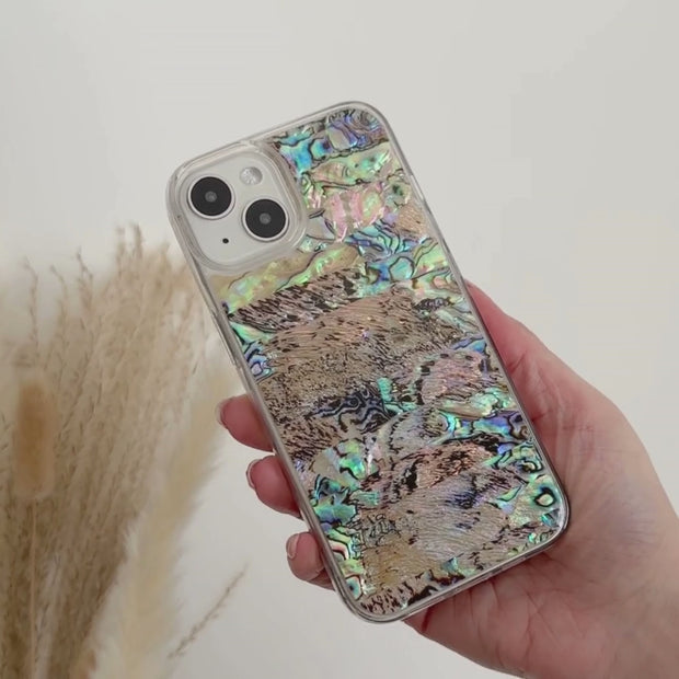 Real Natural Shell iPhone Case - Black | Phone Cases