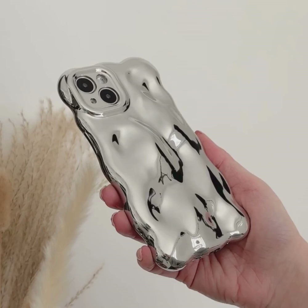 3D Chrome Phone Case