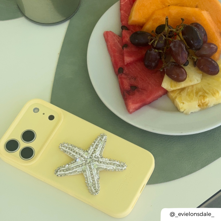 Beaded Phone Patch - Starfish