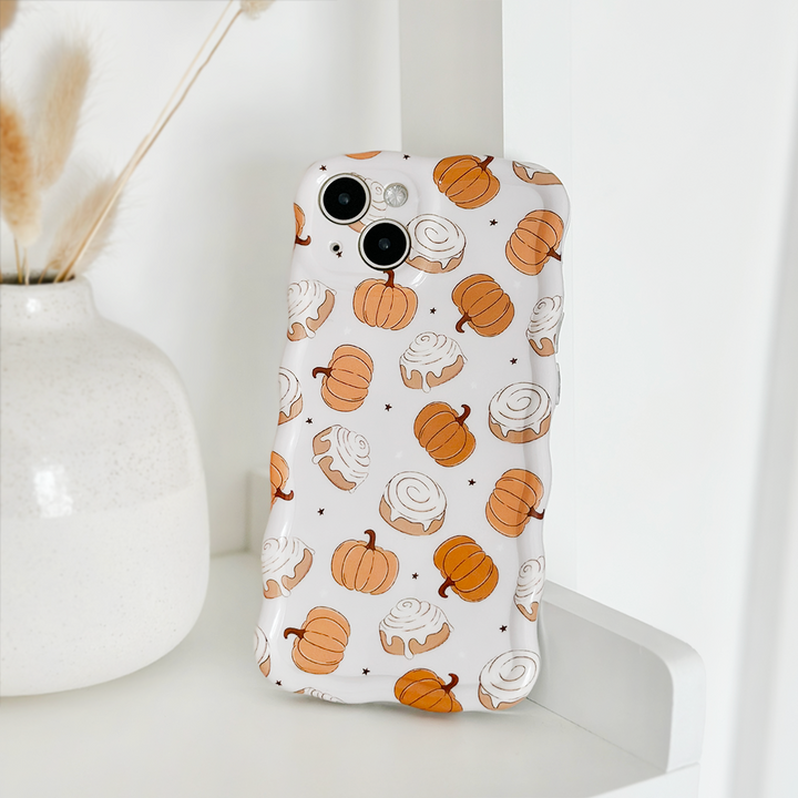 Wavy Phone Case - Cinnamon Buns