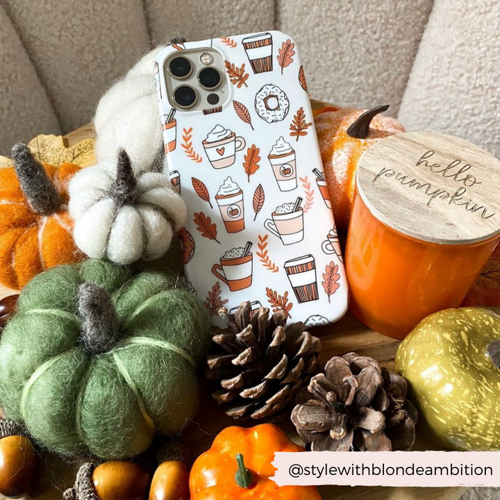 Autumn Spiced Latte Phone Case