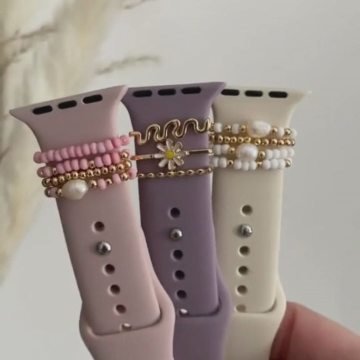 Watch Strap Charm Pack - Nude & Chic