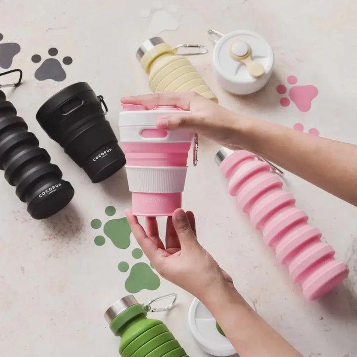 Collapsible Coffee Cup by Cocopup - Black