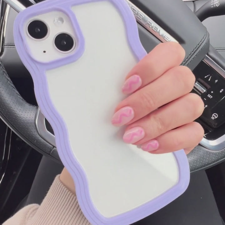 Curvy Phone Case - Lilac