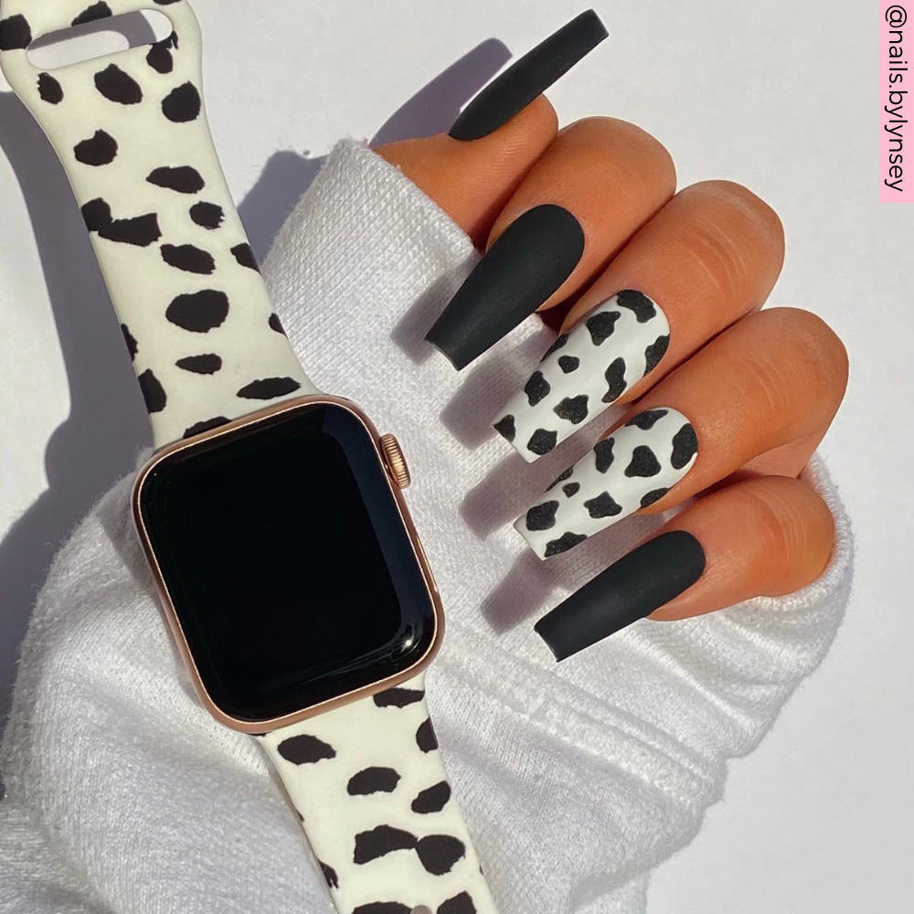 Monochrome Spots Apple Watch Strap