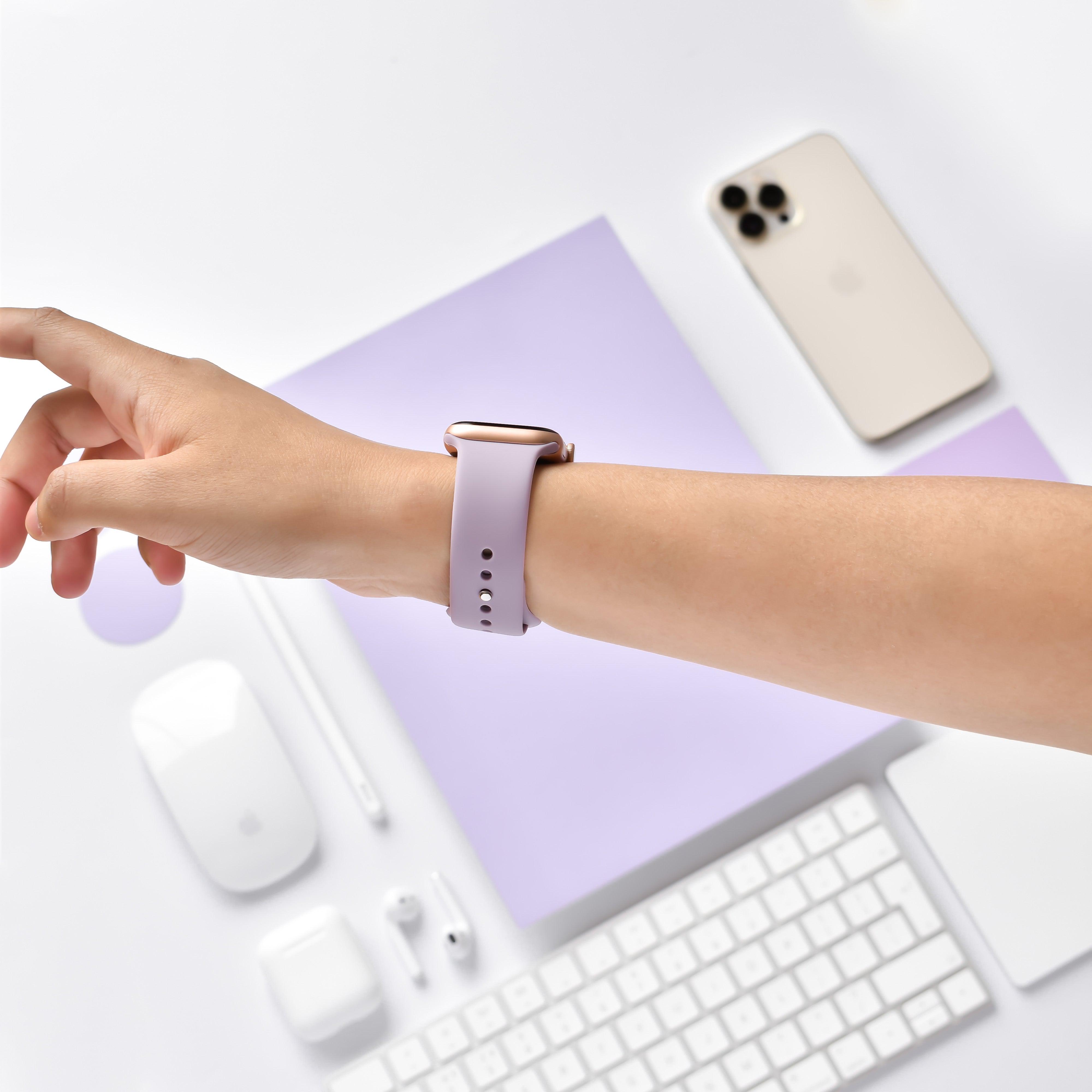 Light purple apple hot sale watch band