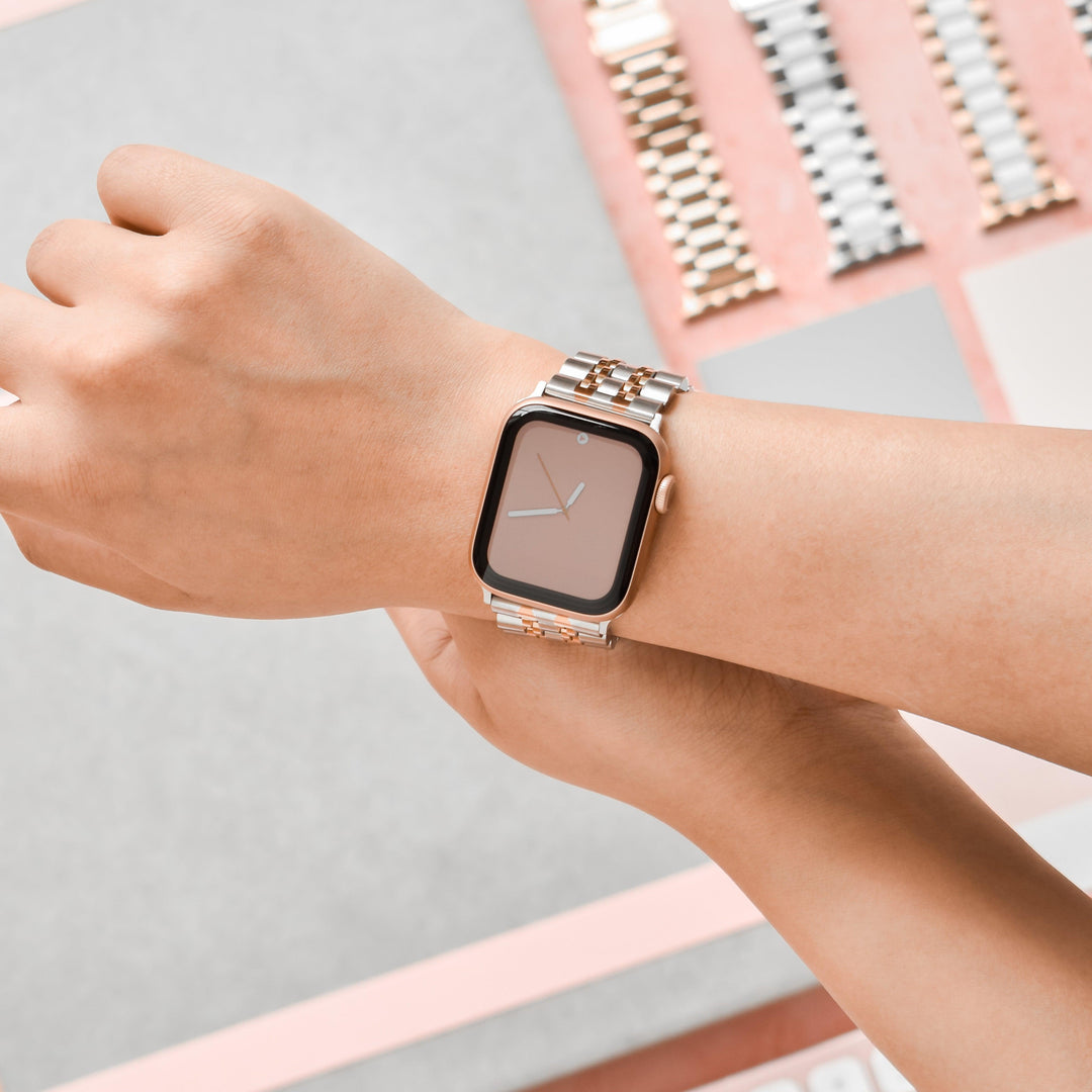 LOVE Stainless Steel Apple Watch Bracelet – Luxe Life Accessories