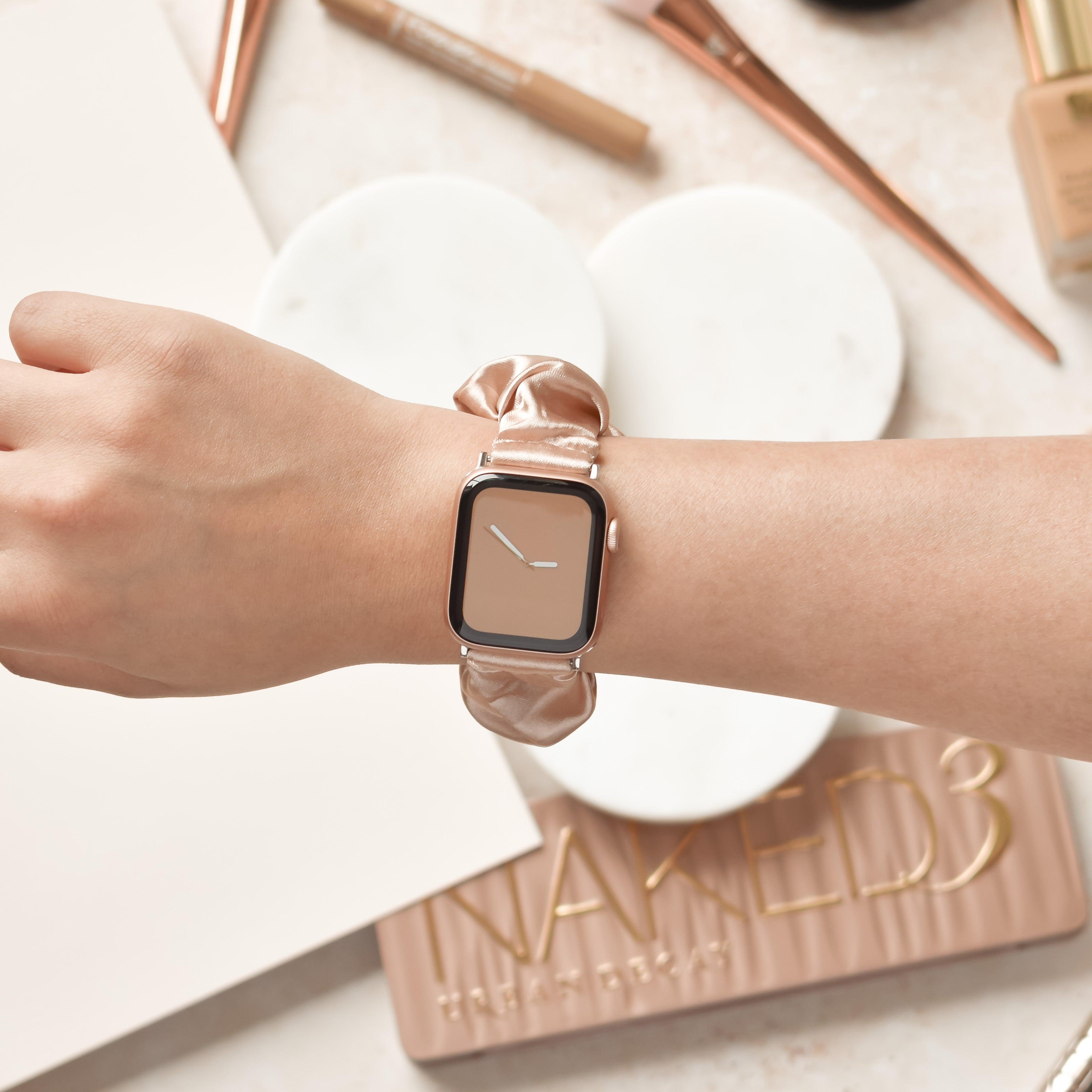 Scrunchie Apple Watch Straps Coconut Lane