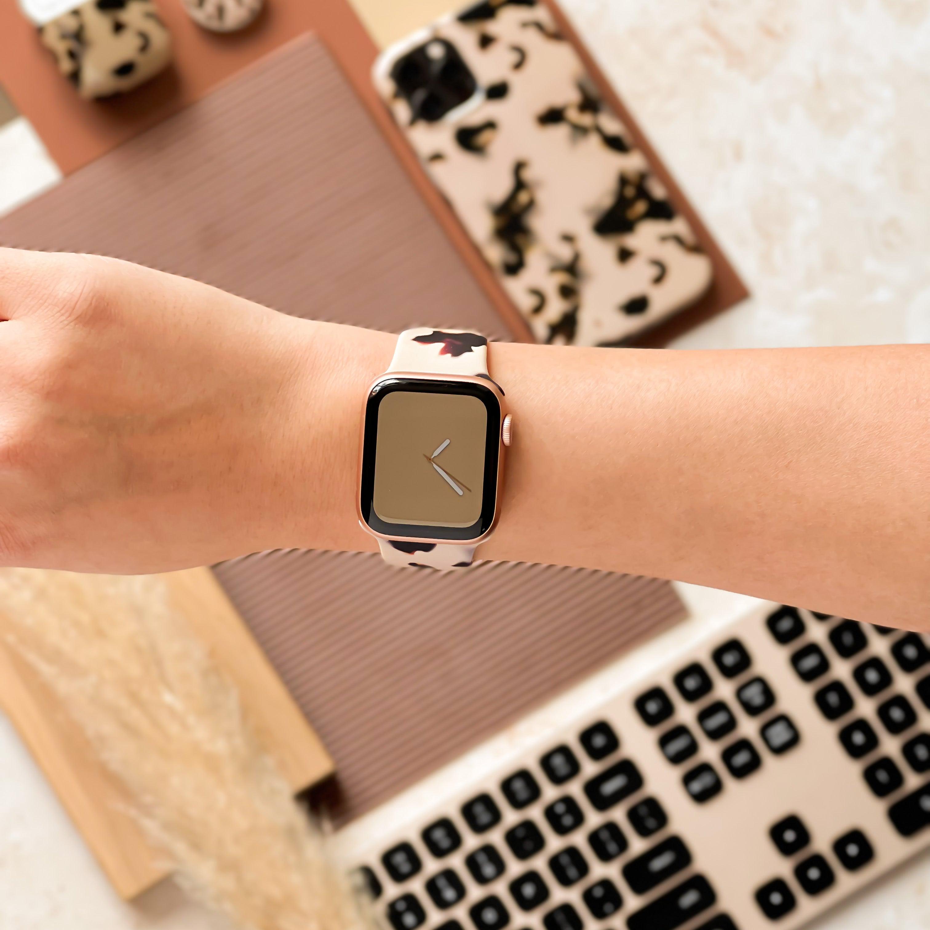 Milky Ivory Tort Apple Watch Strap