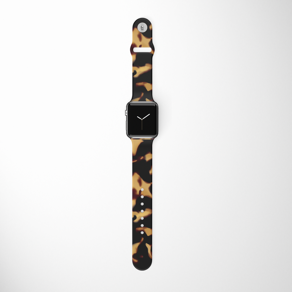 Chic Tortoiseshell Apple Watch Strap – Coconut Lane