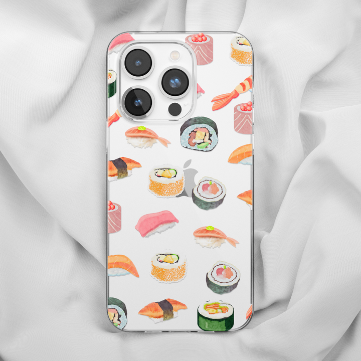 Clear Phone Case - Sushi
