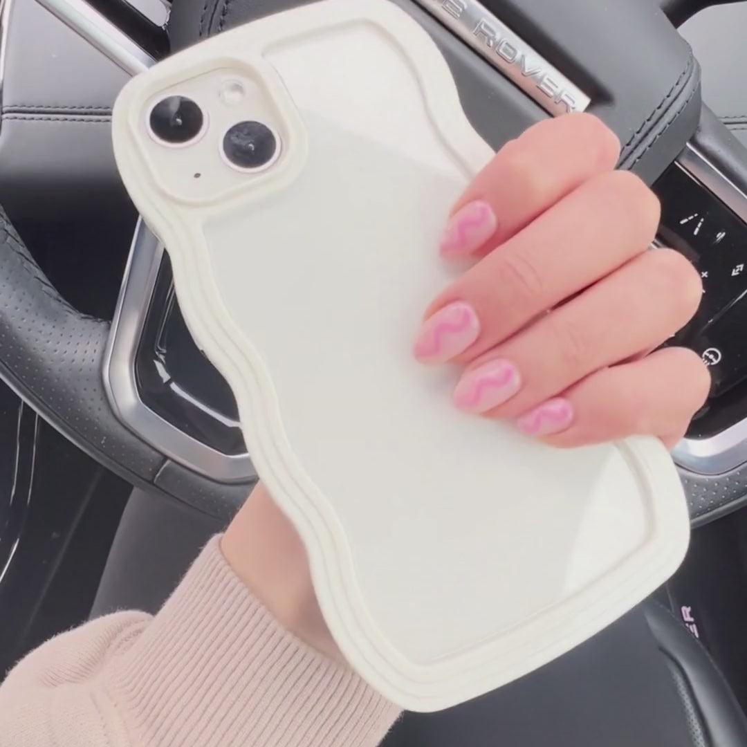 Curvy Phone Case - Cream