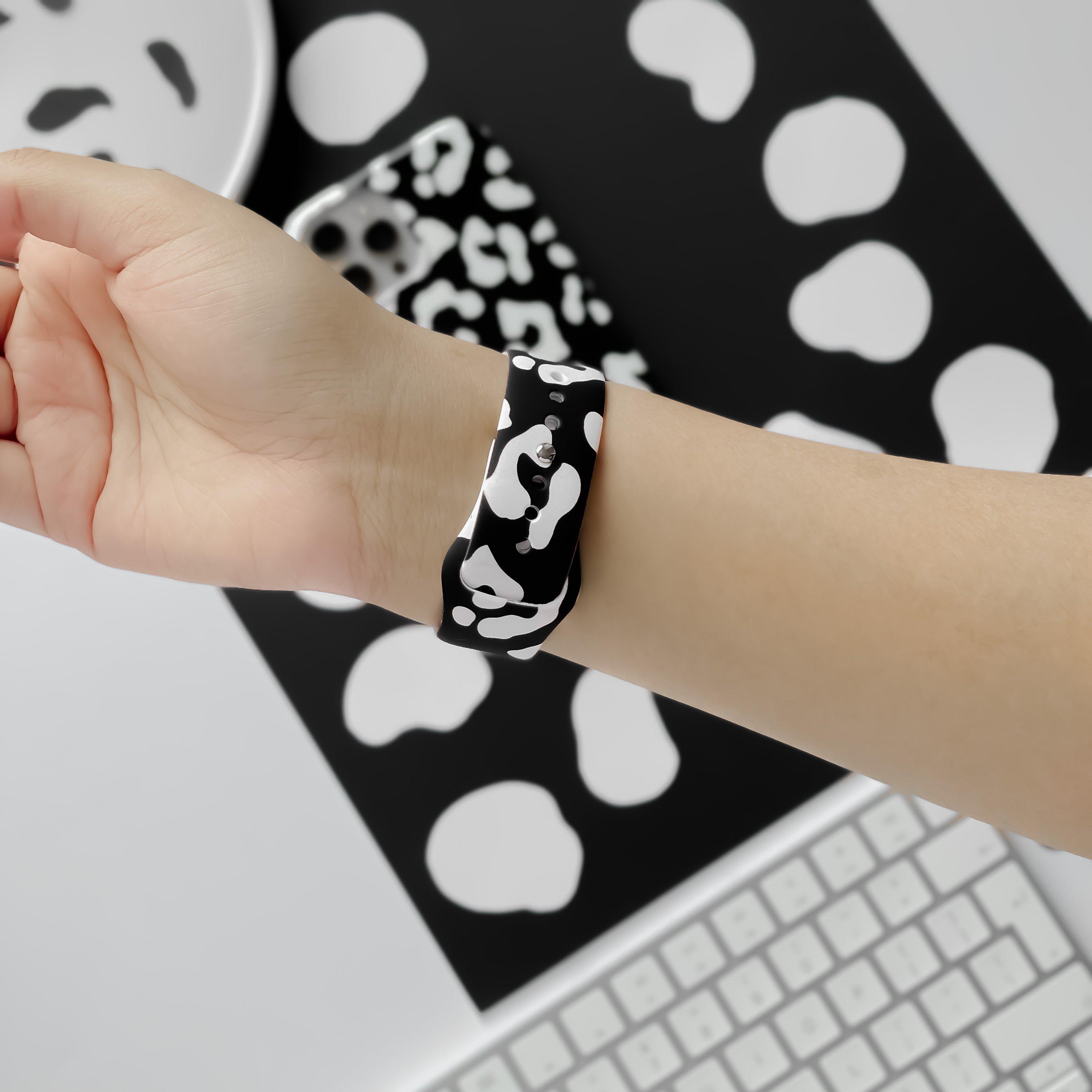 Black leopard apple watch band new arrivals