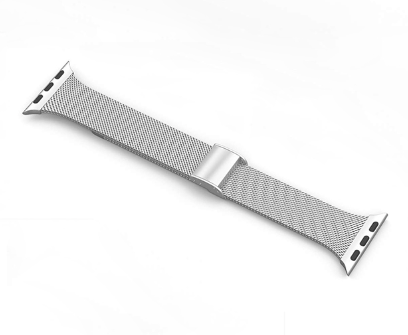 Milanese Apple Watch Strap Silver Watch Bands Coconut Lane